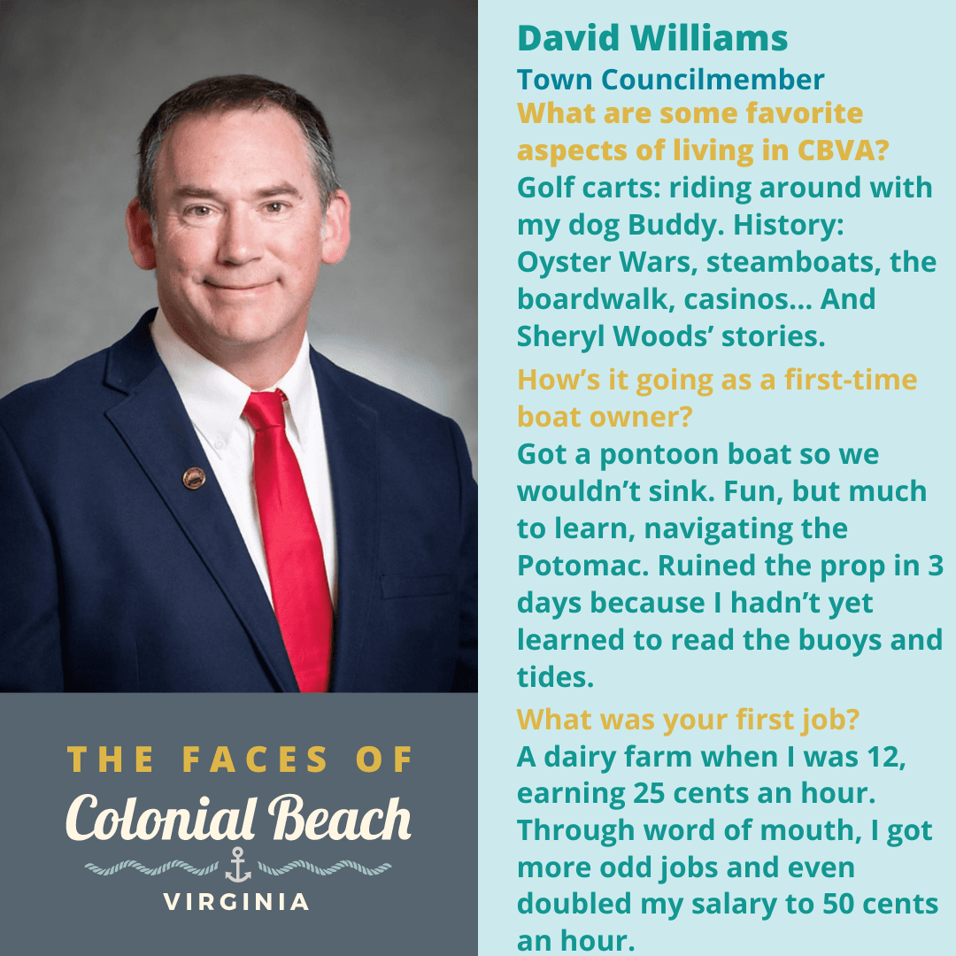 David Williams 3 questions